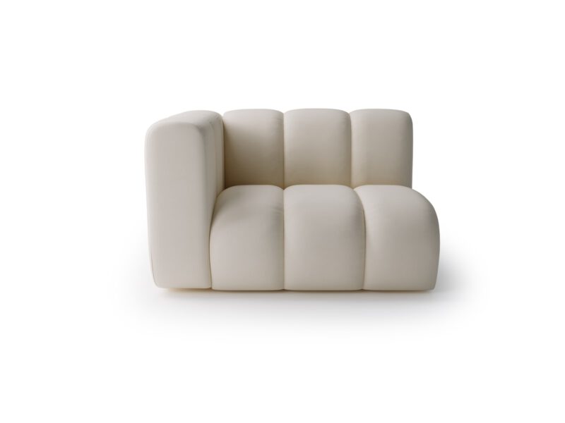 Bella Vita Sand Cream sofa left module