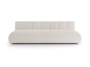 Straight double module of Terra Sand Cream modular sofa