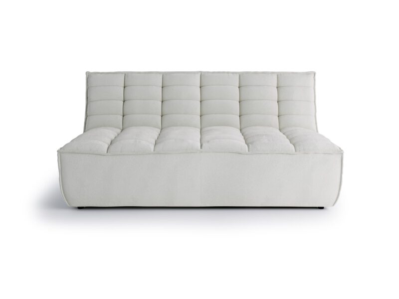 Single straight piece of modular sofa Solare Sand Cream