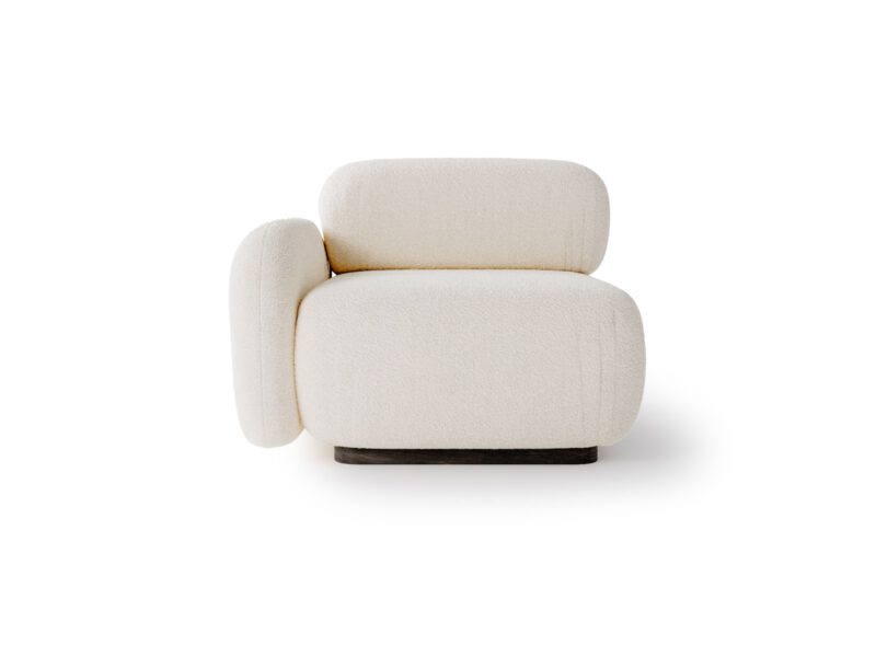 Modular sofa element left Vento Sand Cream