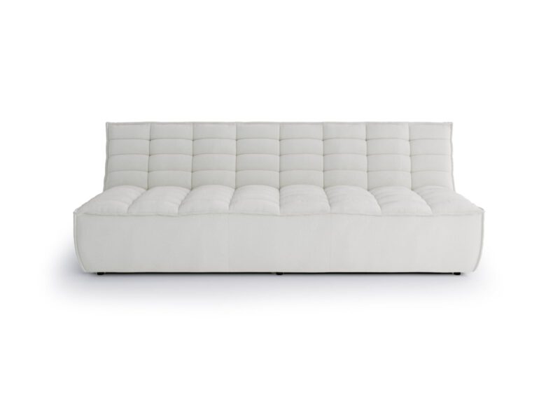 Bright 3-seater sofa for living room Solare Sand Cream