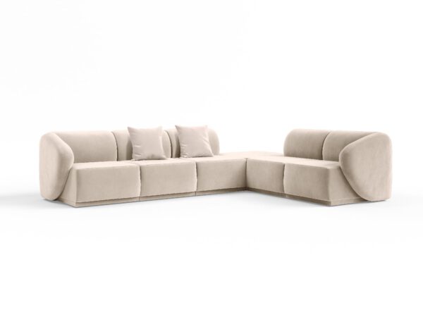 Favola Sofa 5-osobowa z narożną pufą