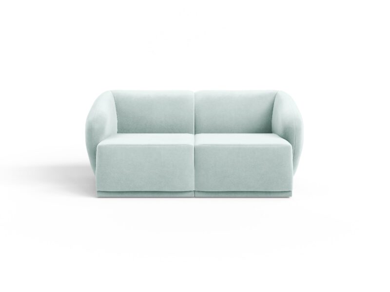 Nowoczesna sofa 2-osobowa Favola Glacier Green