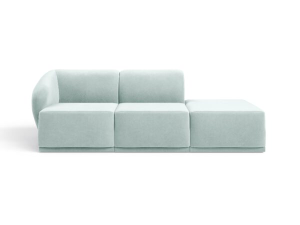 Favola Sofa 2-osobowa z pufą