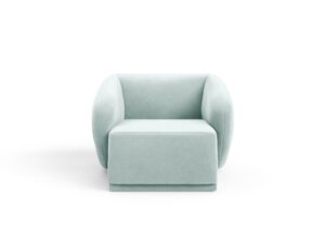 Favola modern lounge chair Glacier Green