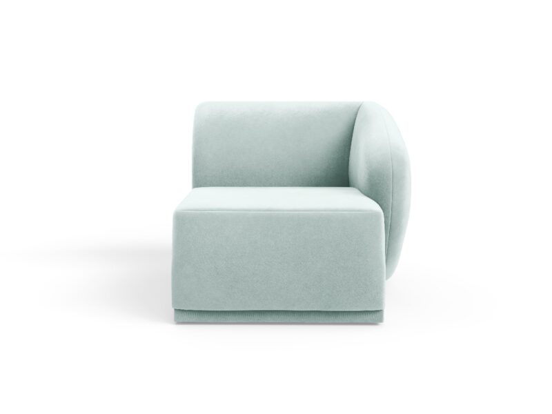 Right module of Favola Glacier Green modular sofa