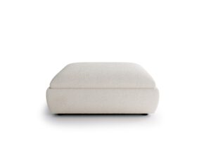 Terra Sand Cream living room pouffe