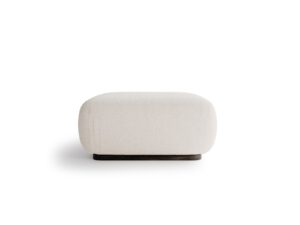 Vento Sand Cream living room pouffe