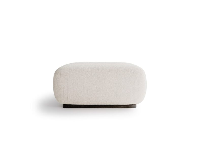 Vento Sand Cream living room pouffe