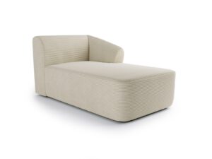 Right chaise longue for Incanto Sand Cream modular sofa