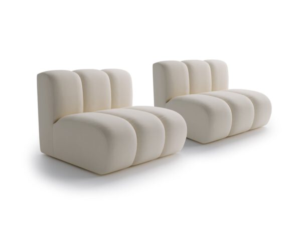 Bella Vita Set 2x Armchair without armrests