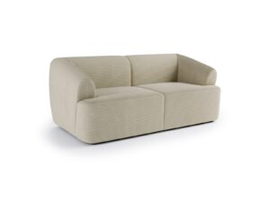 Beżowa sofa sztruksowa Incanto Sand Cream