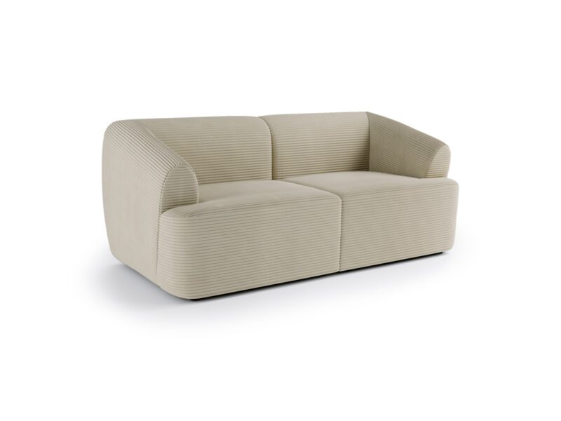 Incanto Sand Cream beige corduroy sofa