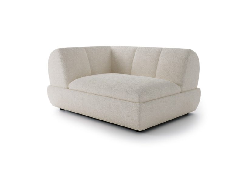 Left module of Terra Sand Cream modular sofa