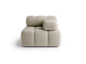 Right-hand element of the modular sofa Nuvola Sand Cream