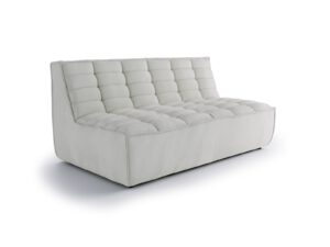 Single straight piece of modular sofa Solare Sand Cream