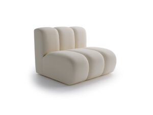 Straight module of Bella Vita Sand Cream sofa