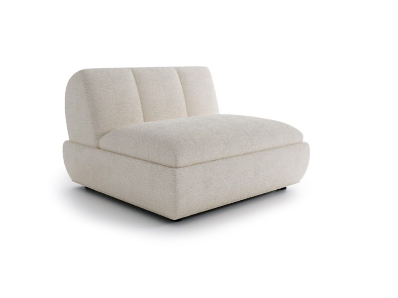 Straight module of Terra Sand Cream modular sofa