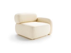 Tramonto Sand Cream modular sofa right module