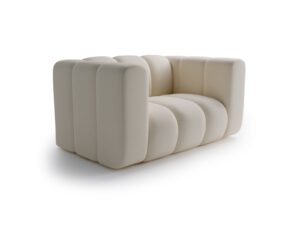 Bella Vita Sand Cream upholstered lounge chair