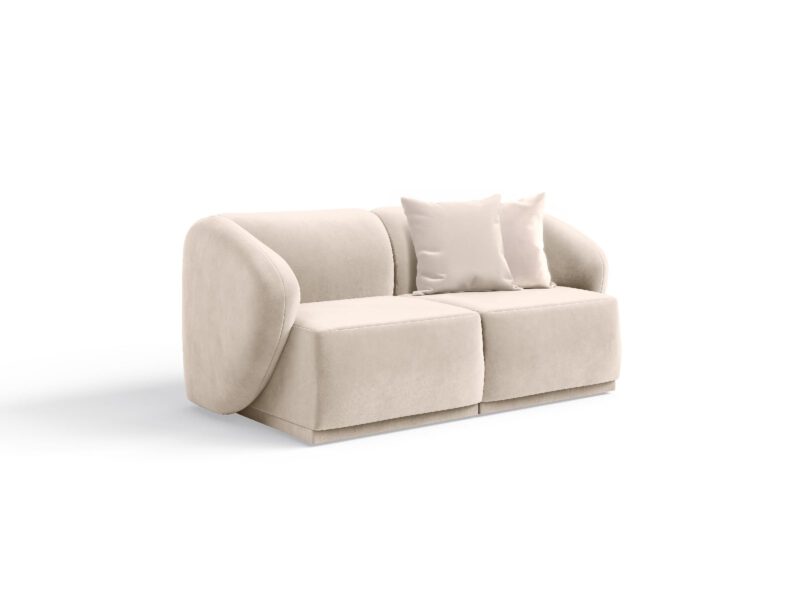 Jasna sofa do salonu Favola Sand Cream