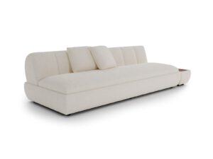 Kremowa sofa do salonu ze stolikiem Terra Sand Cream