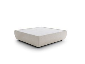 Square coffee table for living room Terra Sand Cream Technistone White