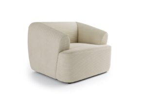 Comfortable lounge armchair Incanto Sand Cream