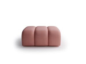 Beige Pink Sand living room pouffe by Bella Vita