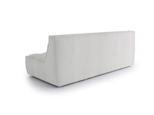 Straight double element of the Solare Sand Cream modular sofa