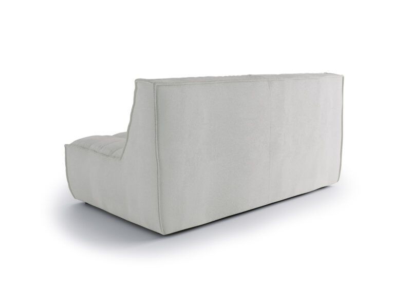 Single straight piece of modular sofa Solare Sand Cream