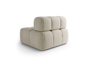 Straight piece of modular sofa Nuvola Sand Cream