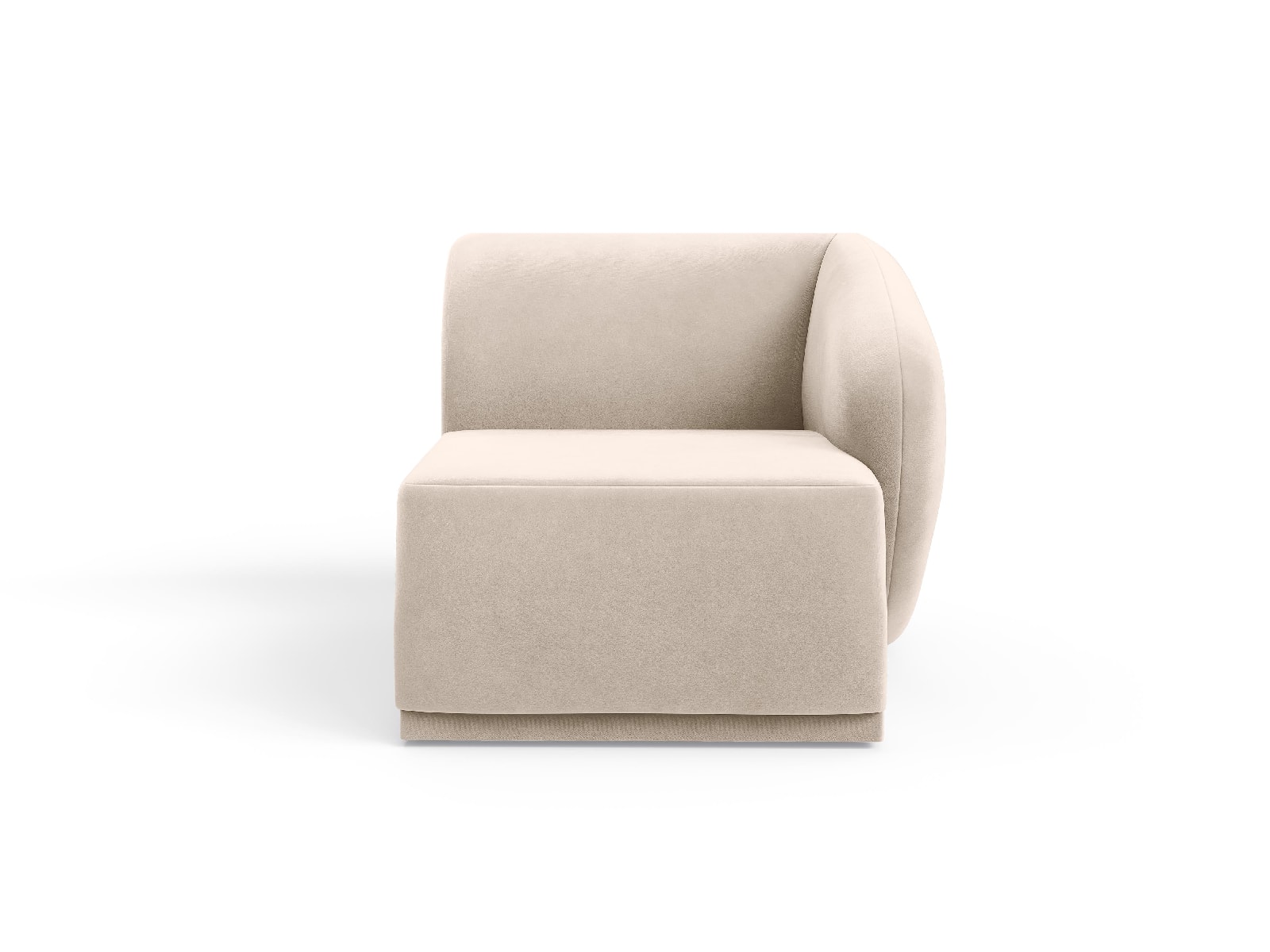 Right element of Favola Sand Cream modular sofa