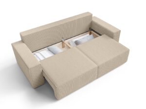 Siesta Sand Cream sofa bed