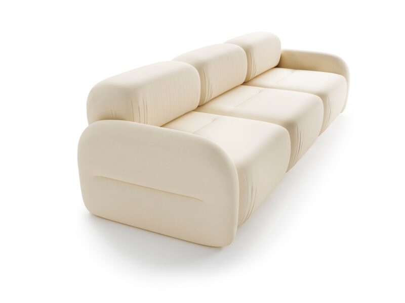 Tramonto three-seater sofa Sand Cream