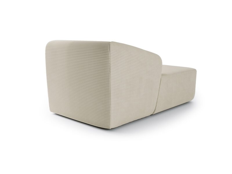 Left chaise longue for Incanto Sand Cream modular sofa