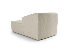 Right chaise longue for Incanto Sand Cream modular sofa