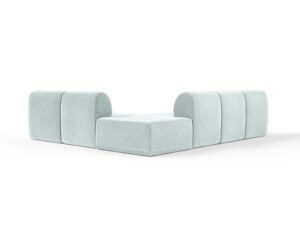 Back of Favola sofa Glacier Green