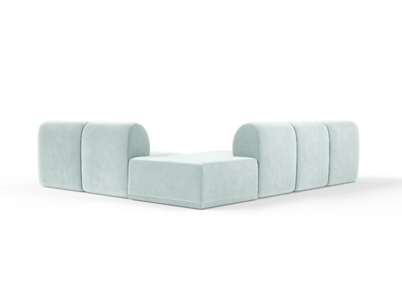 Back of Favola sofa Glacier Green