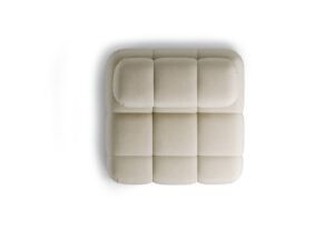 Straight piece of modular sofa Nuvola Sand Cream