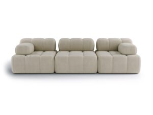 Beżowa sofa modułowa 3 osobowa Nuvola Sand Cream