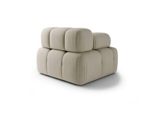 Left piece of modular sofa Nuvola Sand Cream