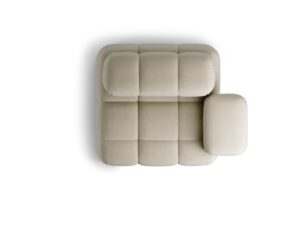 Right-hand element of the modular sofa Nuvola Sand Cream