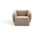Nowoczesny fotel Favola Cappuccino Beige