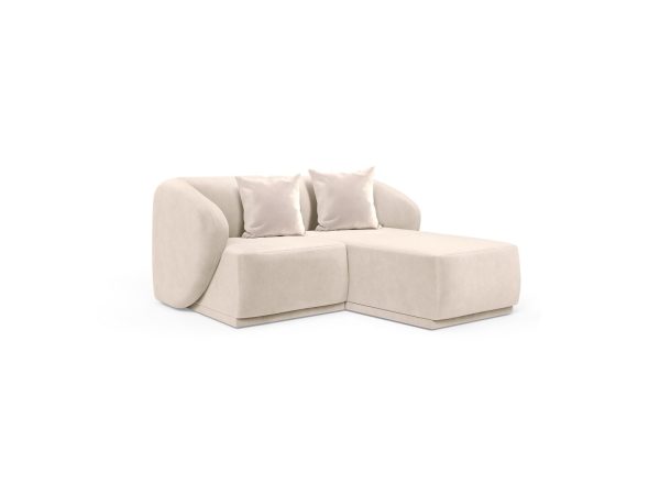 Dwumiejscowy narożnik Favola Sand Cream