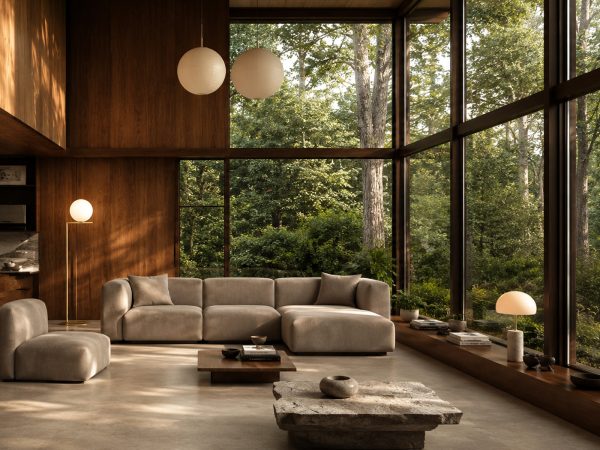 Sorriso 3-seater sofa