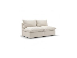Luksusowa sofa dwuosobowa na taras MARE Sand Cream